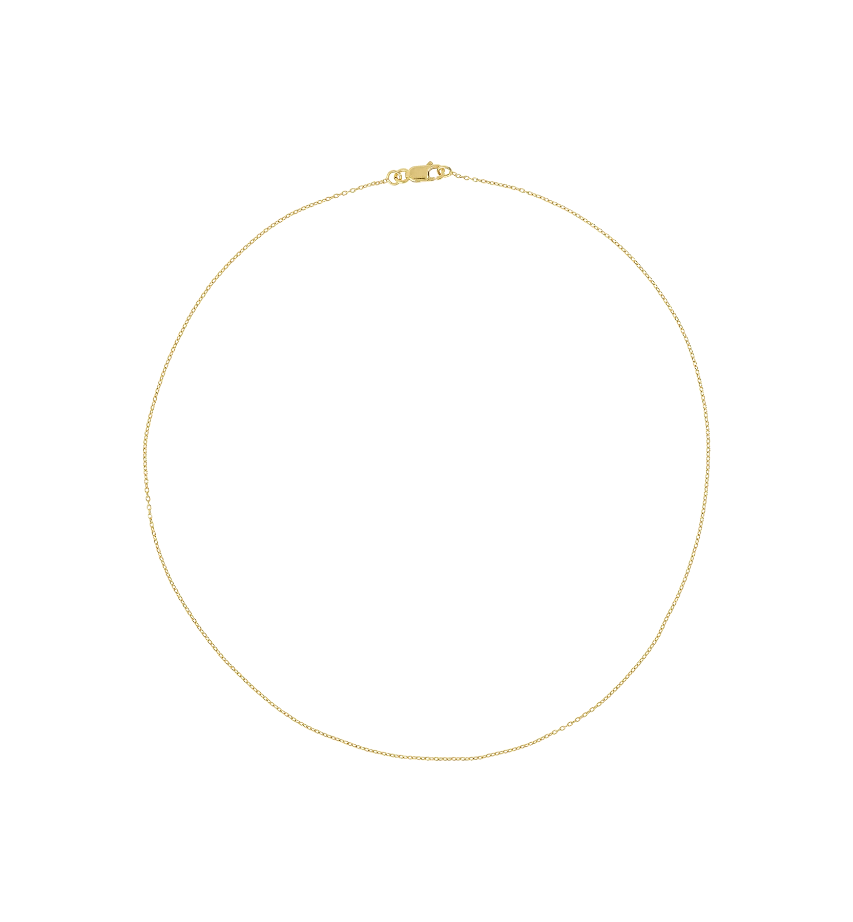 Anchor Plain Necklace - Image 3