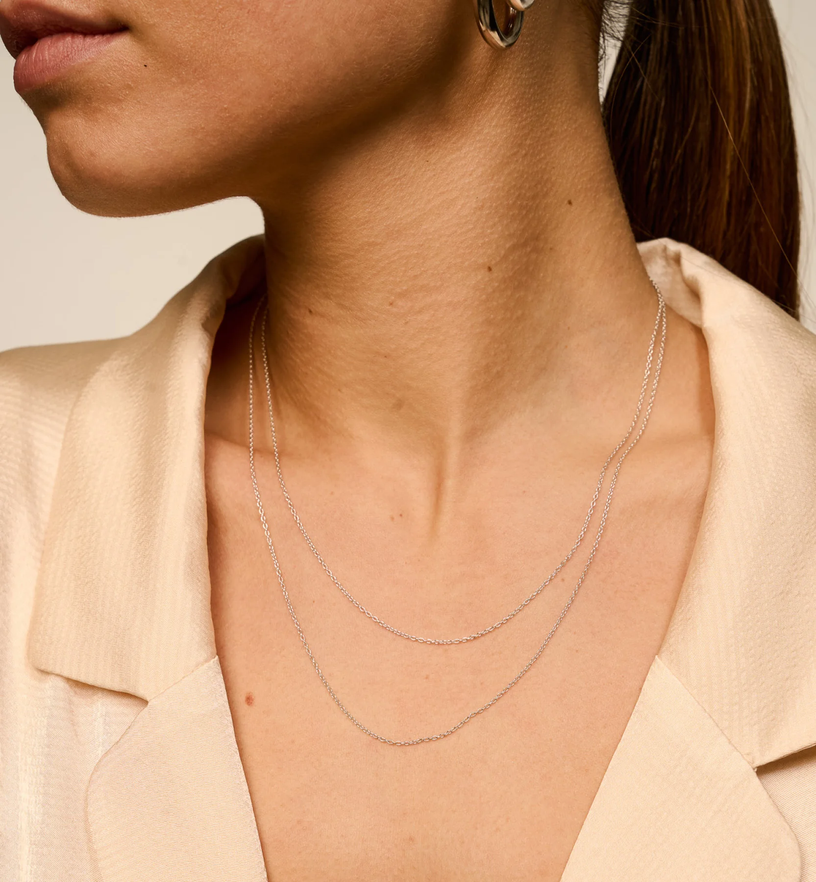 Anchor Plain Necklace - Image 5