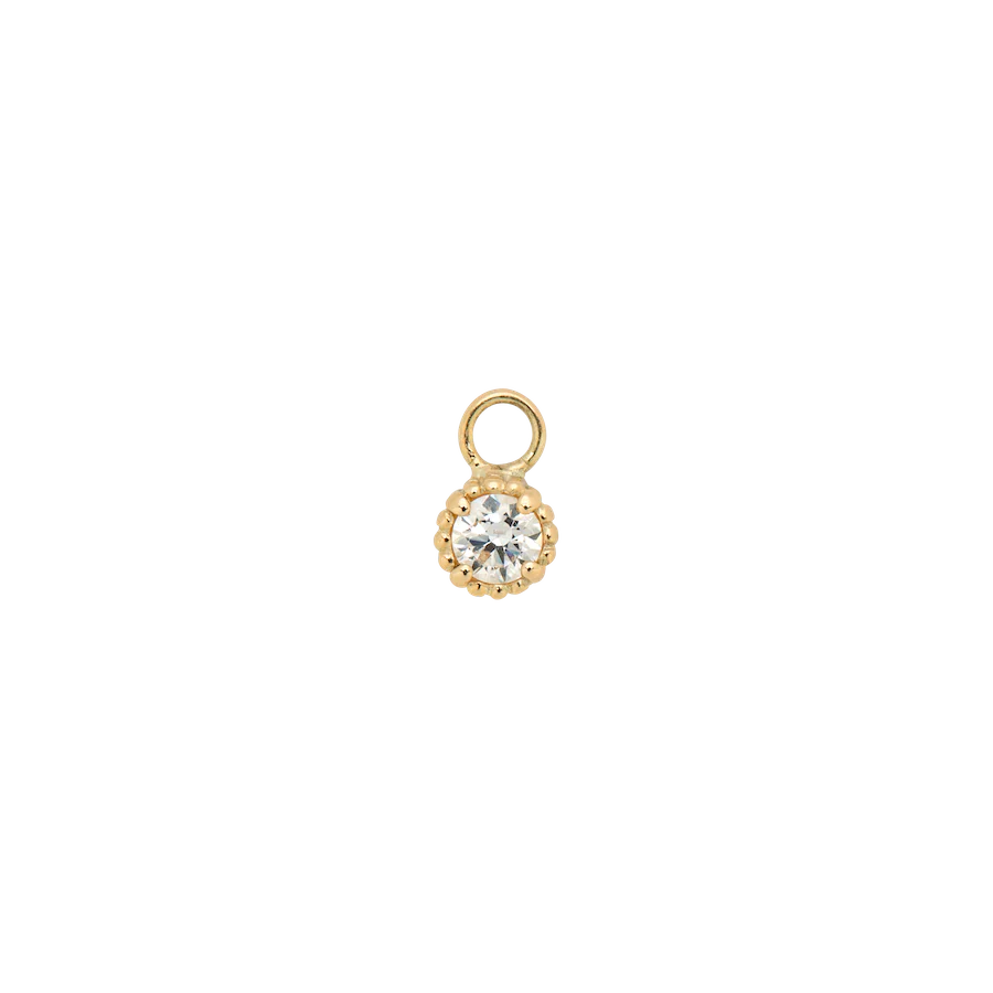 Birthstone Earring Charm 14K - Image 10
