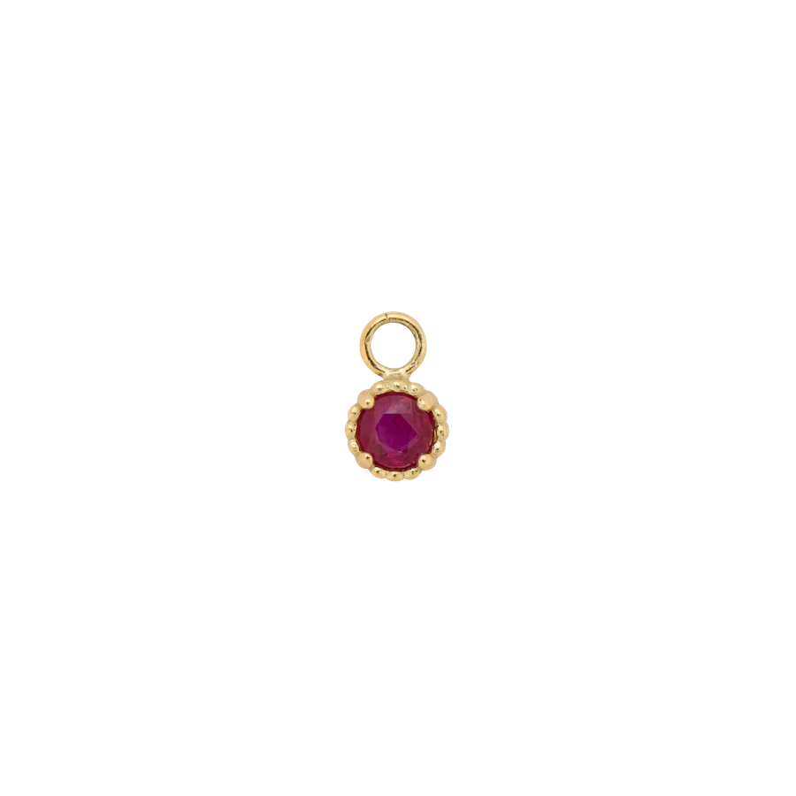Birthstone Earring Charm 14K - Image 13
