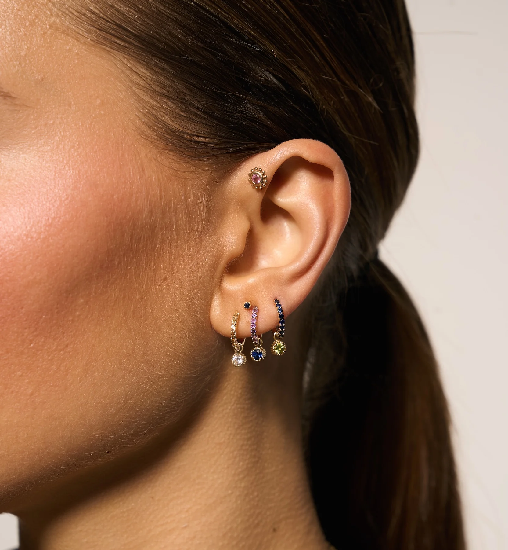 Birthstone Earring Charm 14K - Image 6