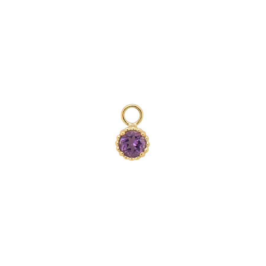 Birthstone Earring Charm 14K - Image 8