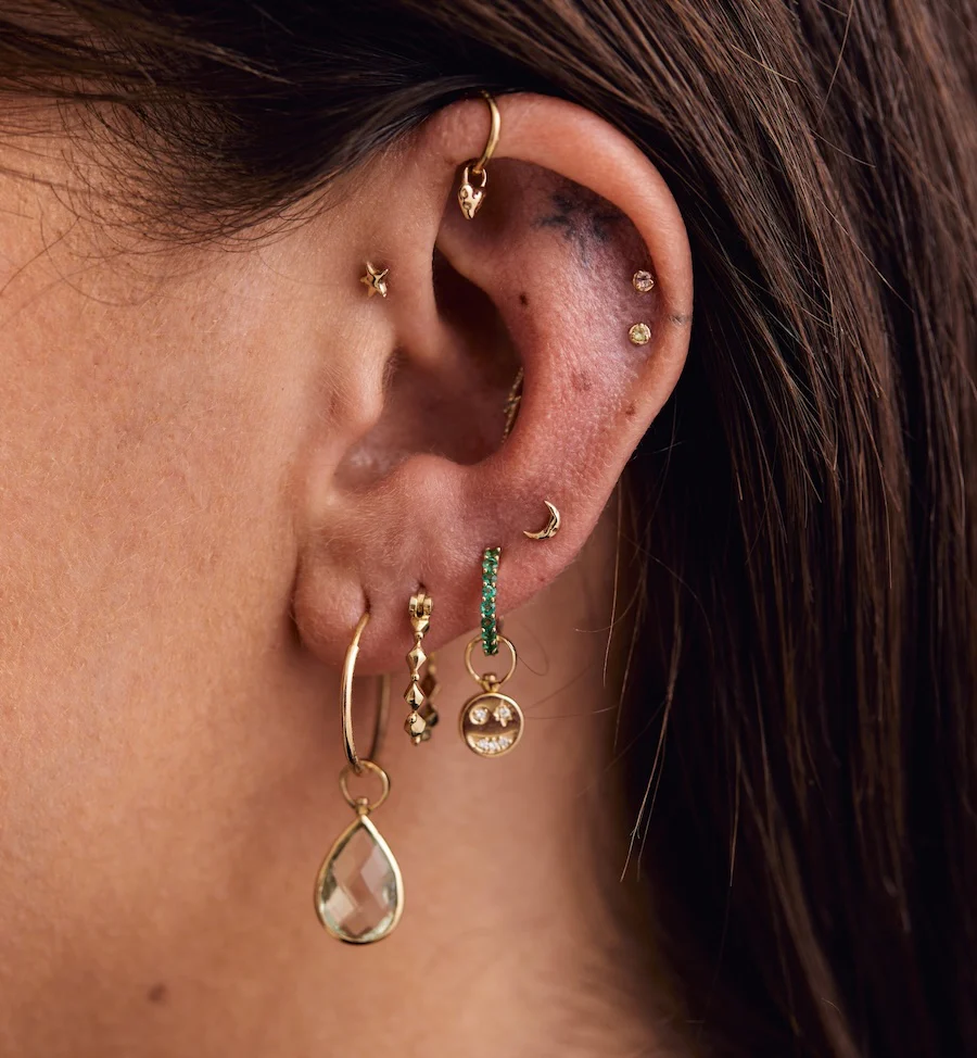 Bittersweet Piercing Charm 14K - Image 3