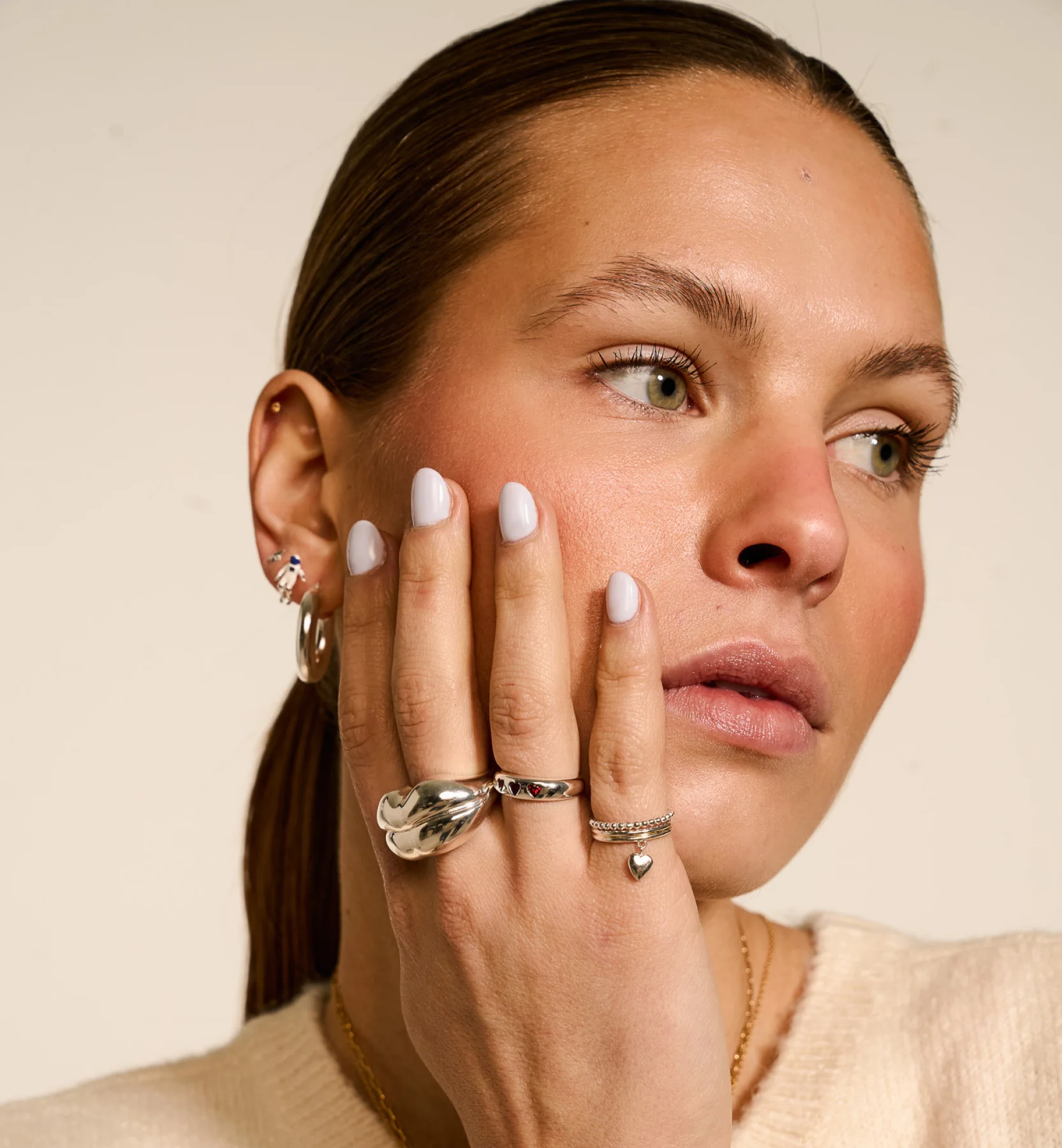 Brilliant Muse Pinky Ring - Image 7