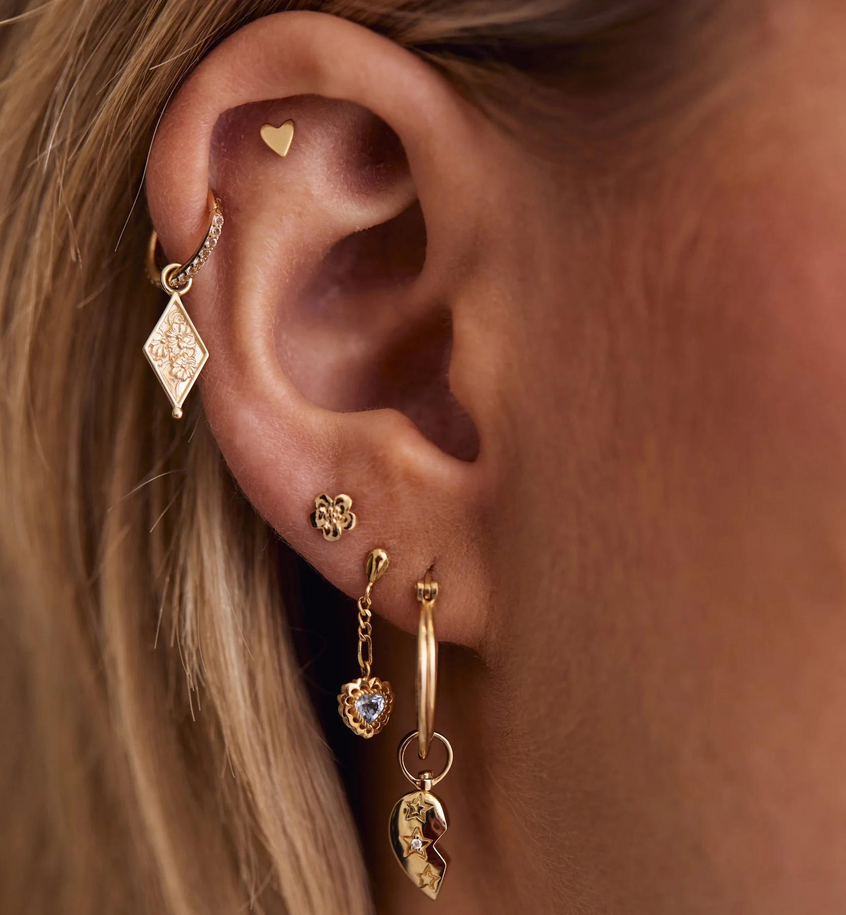 Curiosity Earring Charm 14K - Image 3