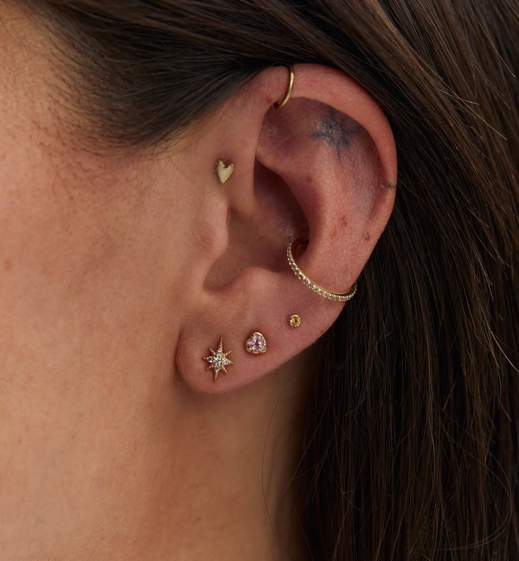 Distant Lover Piercing Front 14K - Image 3
