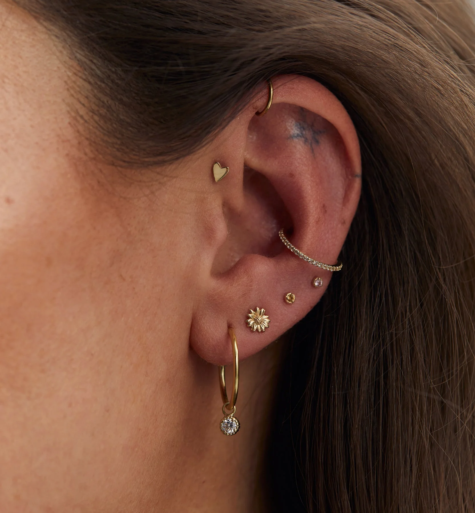 Distant Lover Piercing Front 14K - Image 6