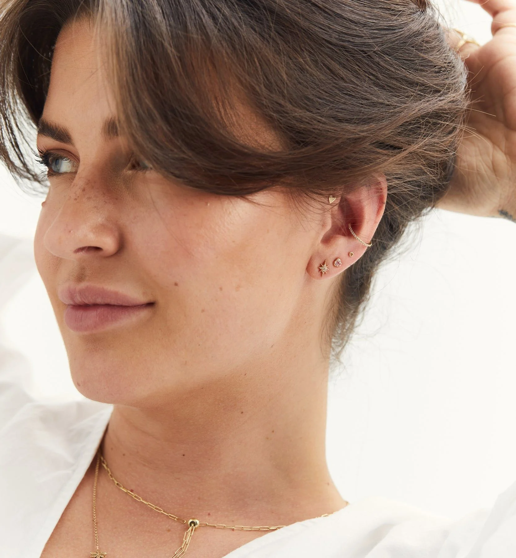 Endless Love Piercing Front 14K - Image 3