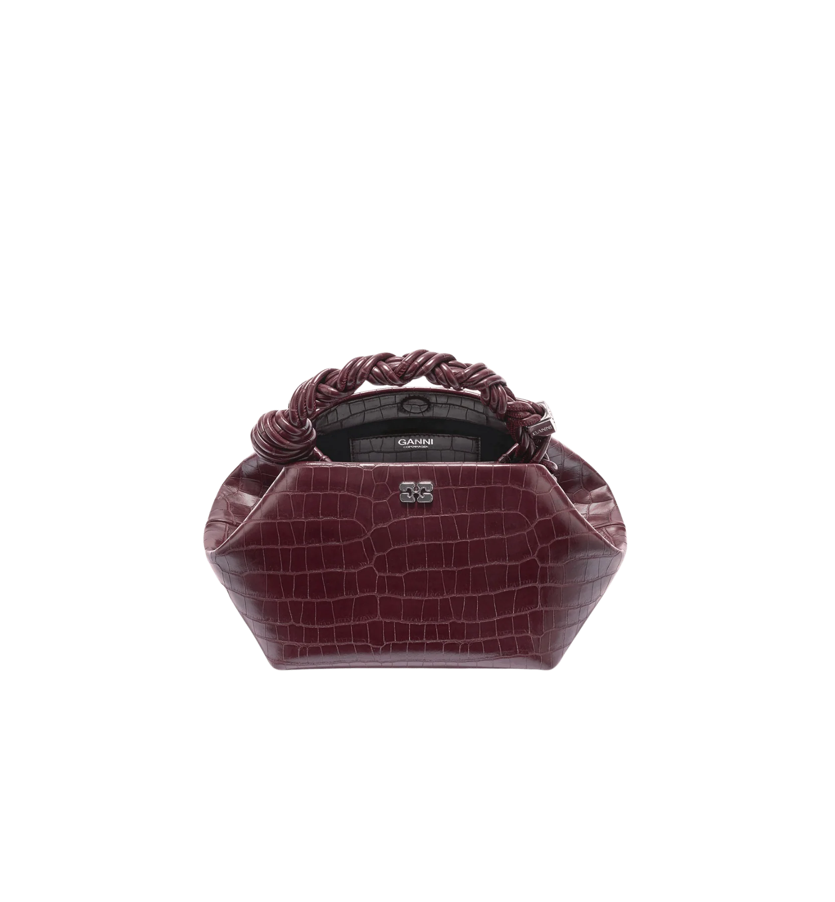 GANNI Bou Small Croco Pelinova Bag - Image 5