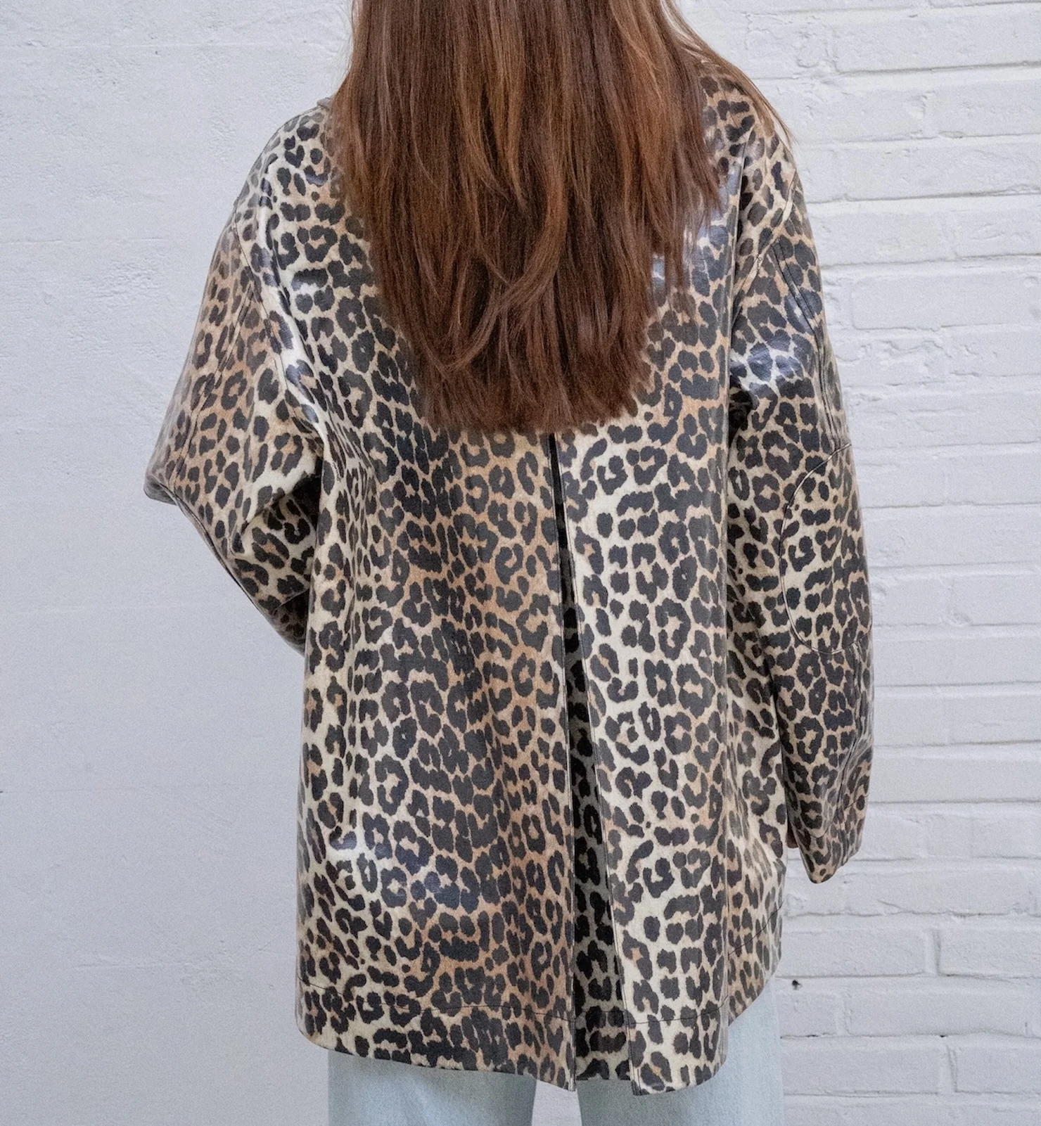 GANNI Laminated Cotton Canvas Jacket - Image 3