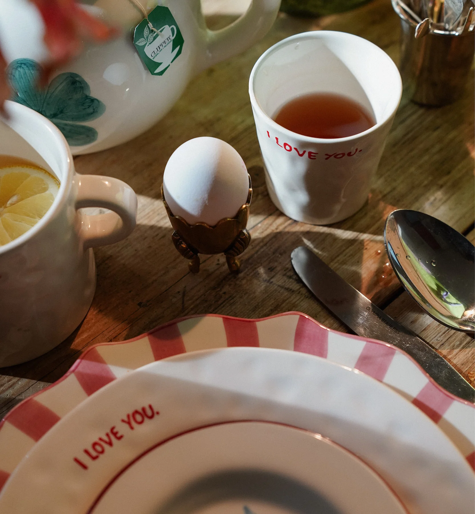 I Love You Breakfast Plate - Image 3