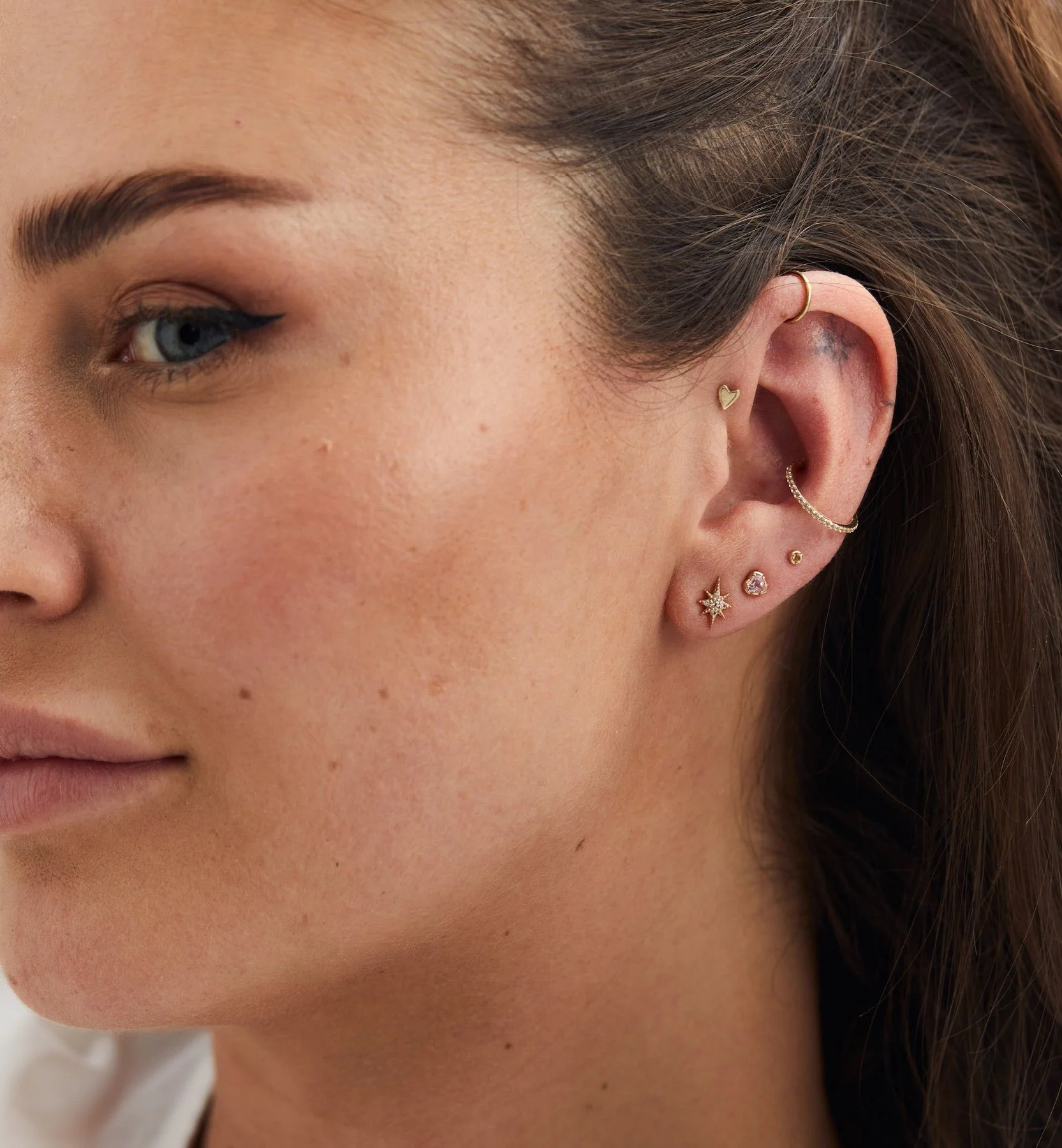 Mimosa Piercing Front W/G 14K - Image 3