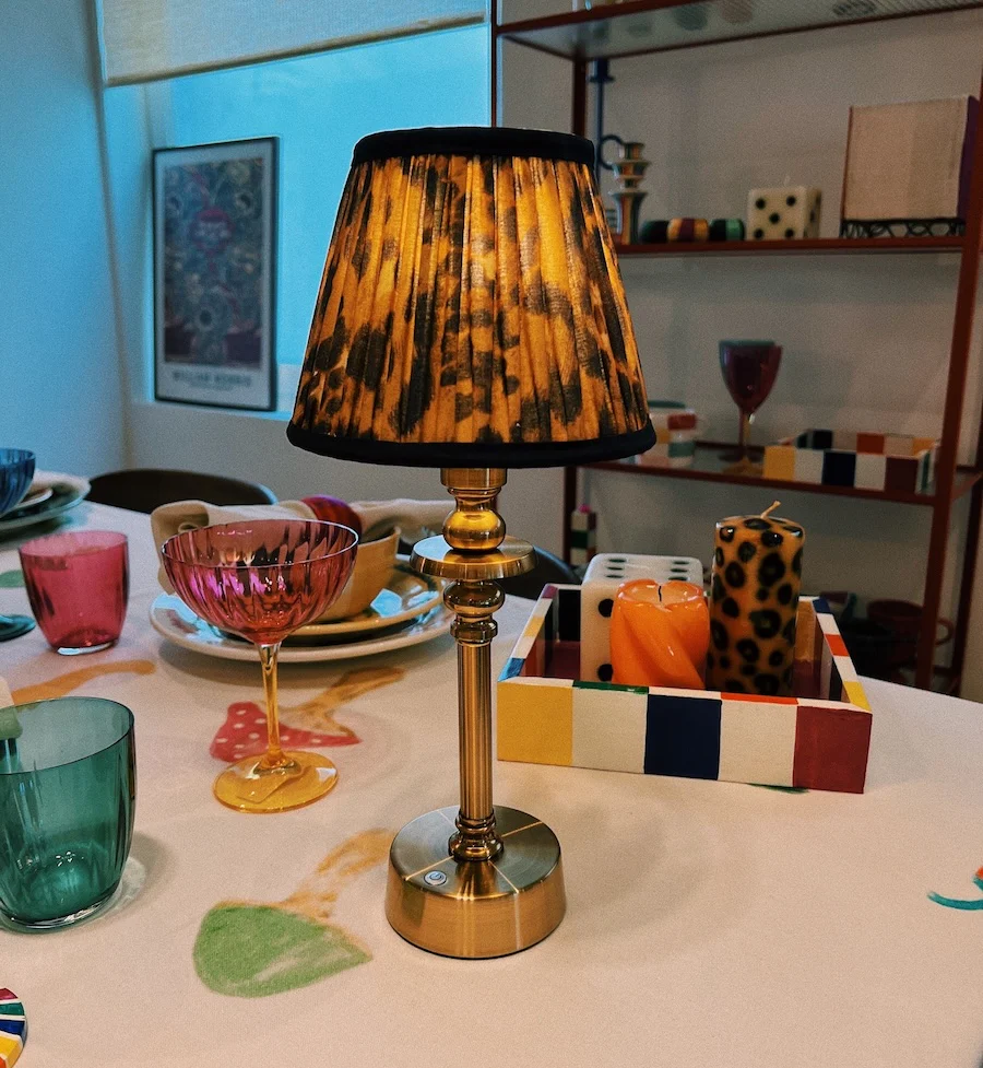 Pooky Round Brass Rechargeable Table Lamp - Image 4