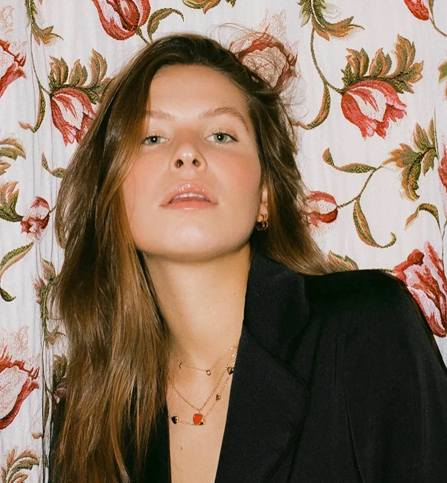 Red Heart Necklace 14K - Image 5