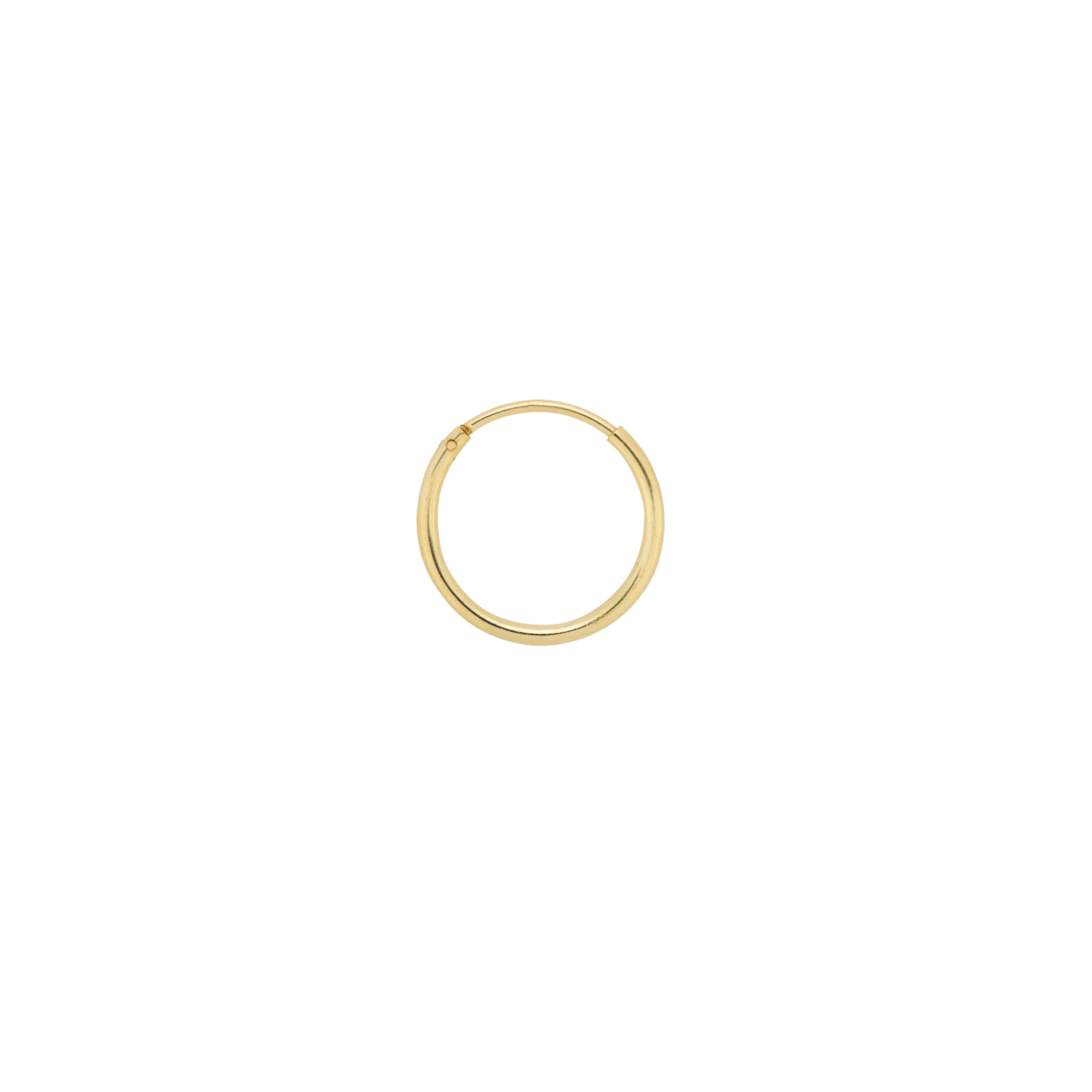 Single Plain Ring Earring - Image 5