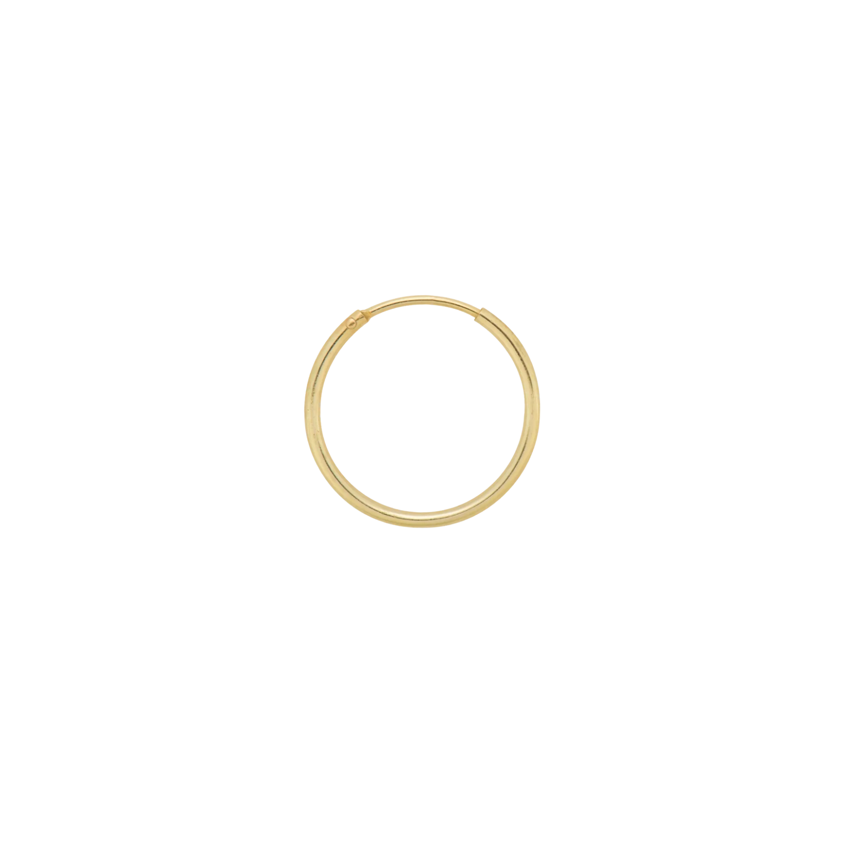 Single Plain Ring Earring - Image 6