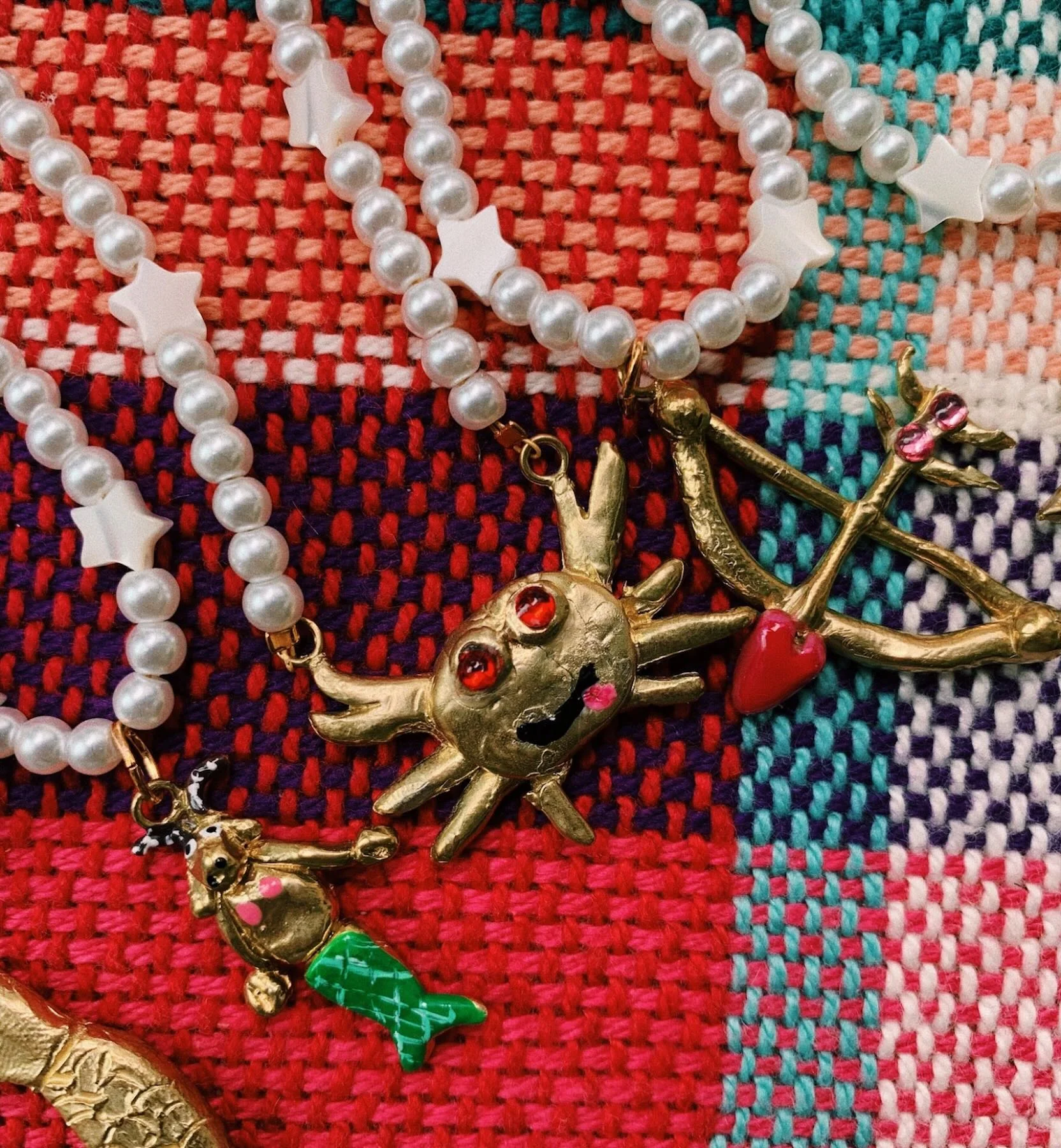 Susan Alexandra Zodiac Star Pearl Necklace - Image 6